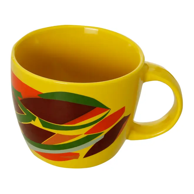 CANECA 400 ML VIBRA VERÃO - AMARELO/AÇAY - Foto 3