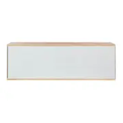 ARMÁRIO DE COZINHA AÉREO 1,20 M 1 PORTA BASCULANTE POAH - BRANCO/NOZES - Foto 6