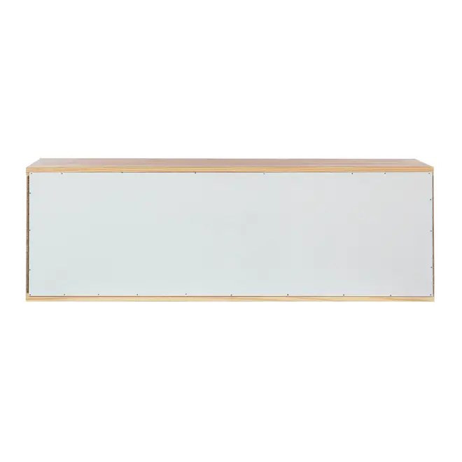 ARMÁRIO DE COZINHA AÉREO 1,20 M 1 PORTA BASCULANTE POAH - BRANCO/NOZES - Foto 6