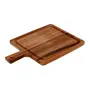 TÁBUA PARA CHURRASCO COM CABO 40 CM X 28 CM MUIRACATIARA - MUIRACATIARA - Foto 6