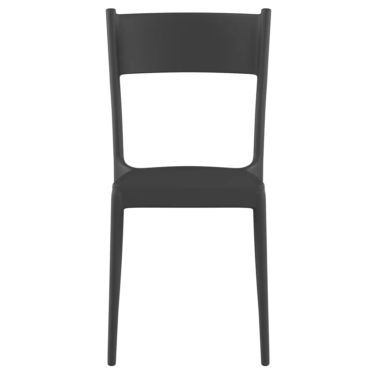 CADEIRA EMPILHÁVEL TOUJOURS - PRETO - Foto 2