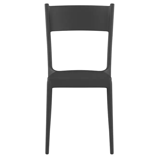 CADEIRA EMPILHÁVEL TOUJOURS - PRETO - Foto 2