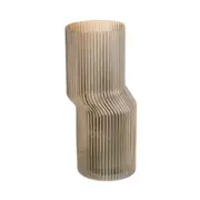 VASO 28 CM ON FOCUS - KONKRET/PRATA - Foto 2