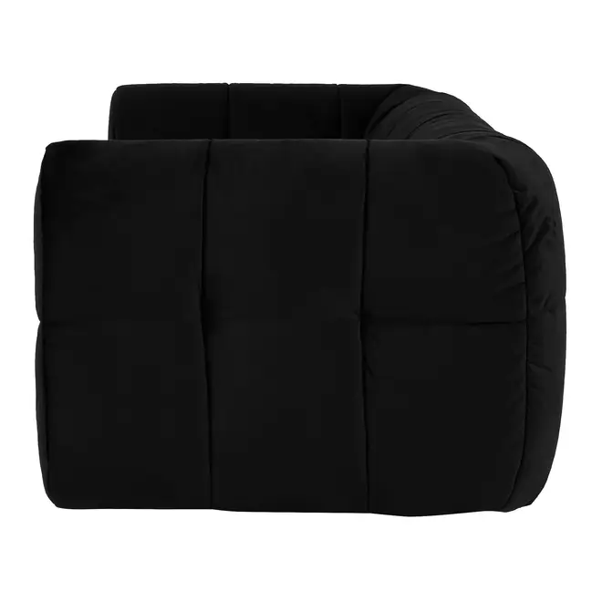 SOFÁ 2 LUGARES TUFTY - PRETO - Foto 3
