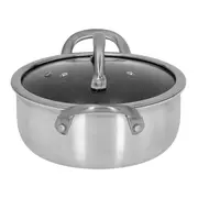 CAÇAROLA INDUÇÃO 20 CM PATELLAS - INOX/KONKRET - Foto 3