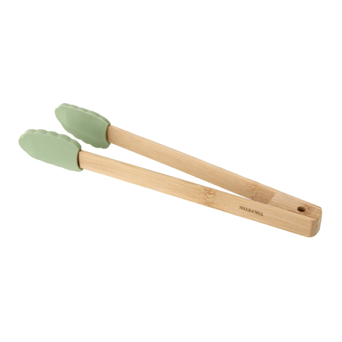 PINÇA MULTIUSO 32 CM SILIBOO - BAMBU/SÁLVIA - Foto 5