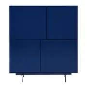 BUFFET 4 PORTAS 1,10 M X 45 CM MONOLITH - LAZULITE - Foto 1