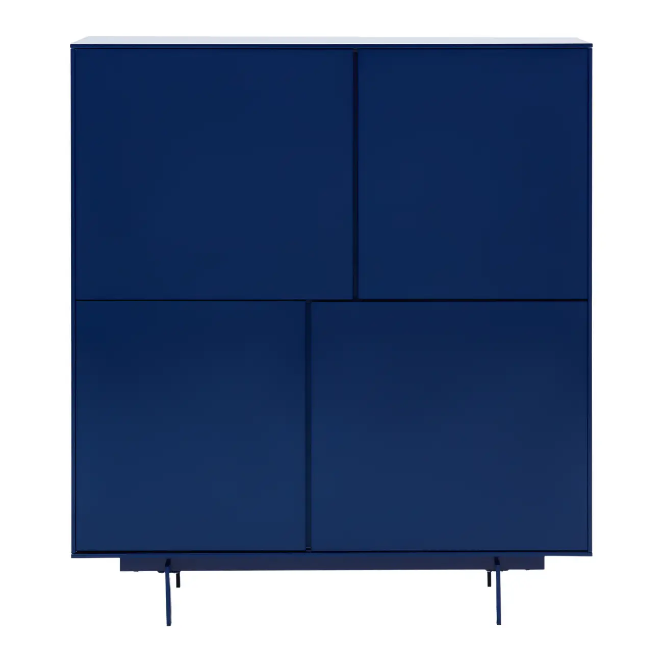 BUFFET 4 PORTAS 1,10 M X 45 CM MONOLITH - LAZULITE - Foto 1