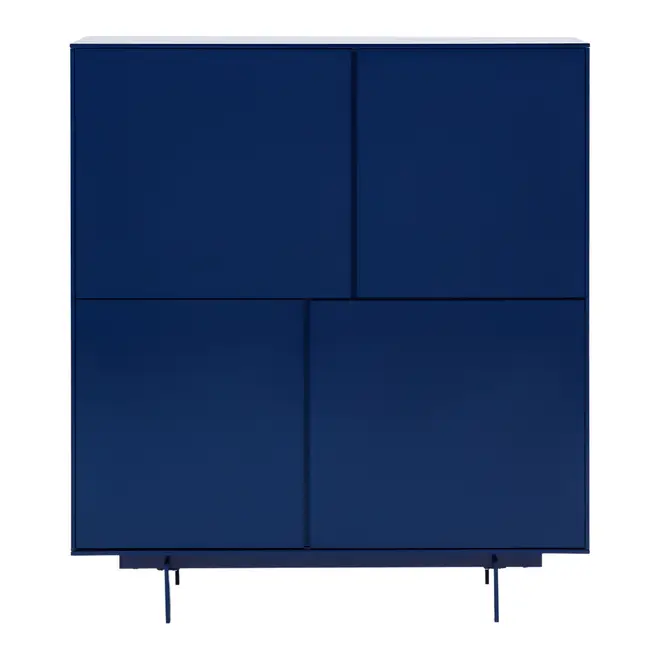 BUFFET 4 PORTAS 1,10 M X 45 CM MONOLITH - LAZULITE - Foto 1