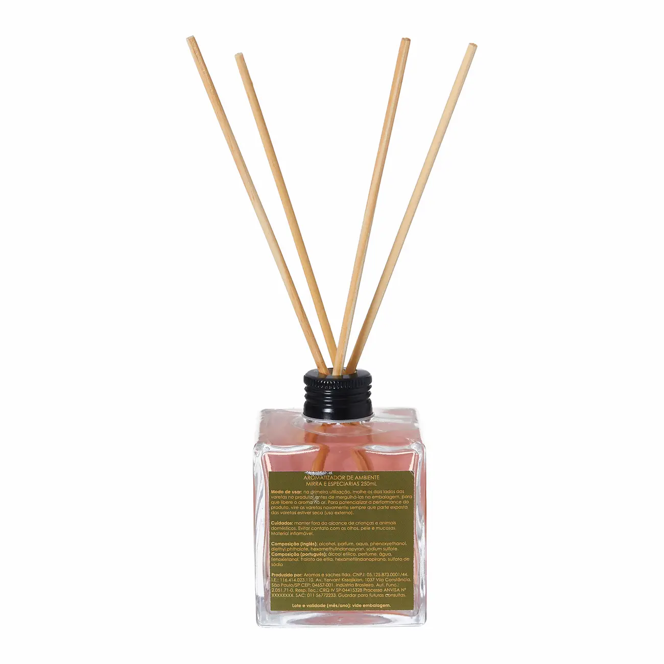 AROMATIZADOR MIRRA 250 ML SANTA ROCKS - VERMELHO/MULTICOR - Foto 5