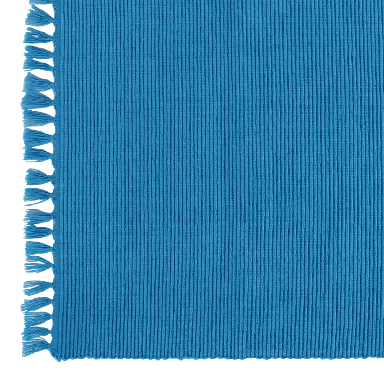 LUGAR AMERICANO TC 33 CM X 48 CM RIB TASSEL - AZUL HISTÓRICO - Foto 2