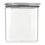POTE HERMÉTICO RETANGULAR 1,5 L KEEP FRESH - INCOLOR/KONKRET - Foto 5