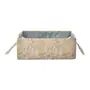 CESTO DOBRÁVEL 15 CM X 40 CM X 30 CM TÃO LONGE TÃO PERTO - SÁLVIA/CASCA DE URUCUM - Foto 1