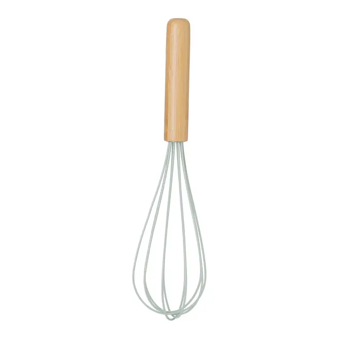 BATEDOR DE CLARAS 28 CM SILIBOO - SÁLVIA/BAMBU - Foto 1