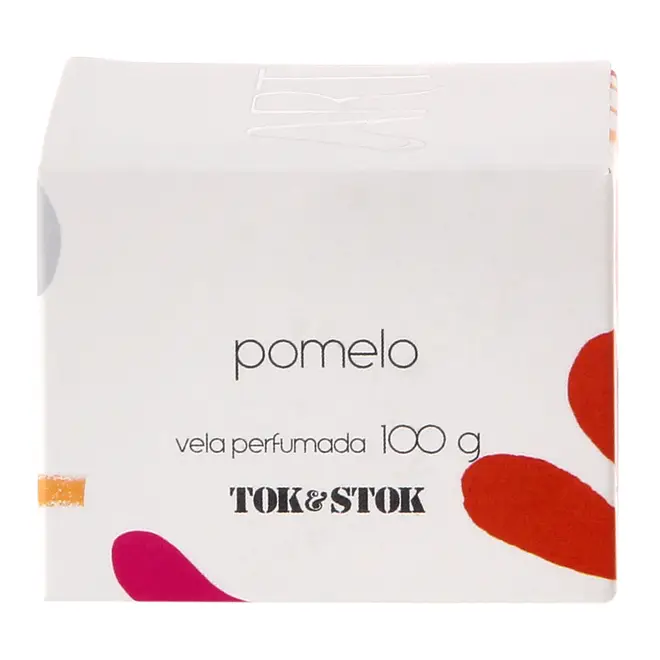 VELA PERFUMADA POTE POMELO ART - CORES CALEIDOCOLOR - Foto 4