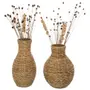 VASO DECORATIVO 43 CM TABOA - FIBRA NATURAL - Foto 2