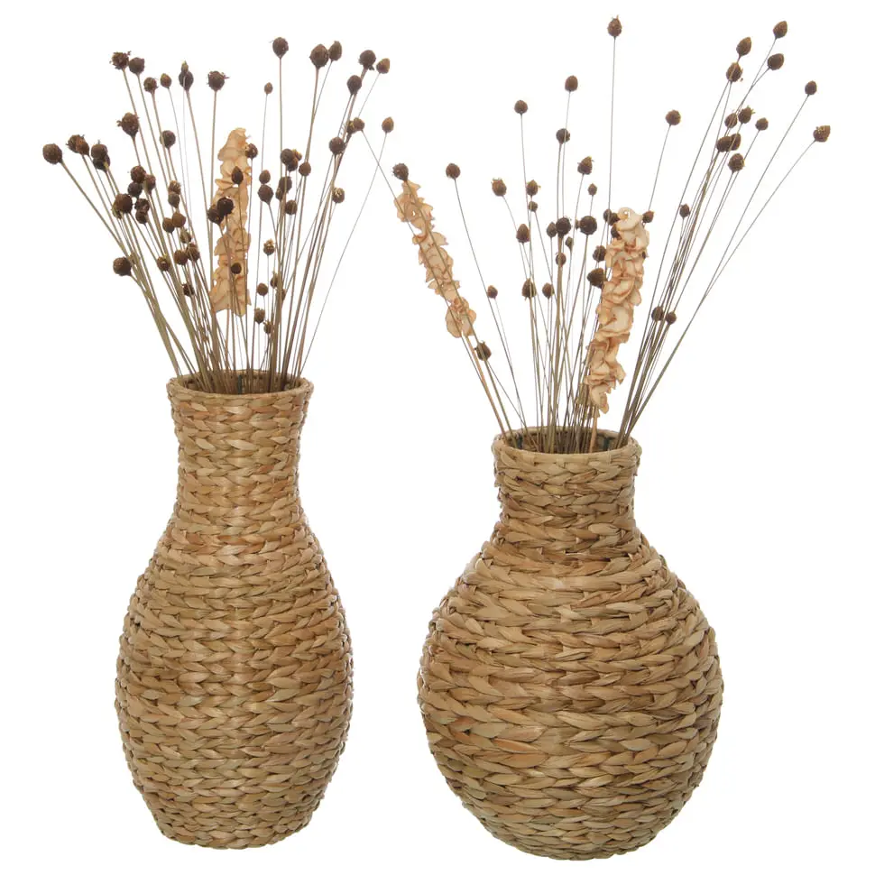 VASO DECORATIVO 43 CM TABOA - FIBRA NATURAL - Foto 2