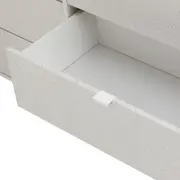 CÔMODA 6 GAVETAS 1,50 M X 42 CM SLEEK - BRANCO/GRANILITE - Foto 12