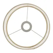 CÚPULA D LUZ 17 CM X 22 CM - NATURAL - Foto 3