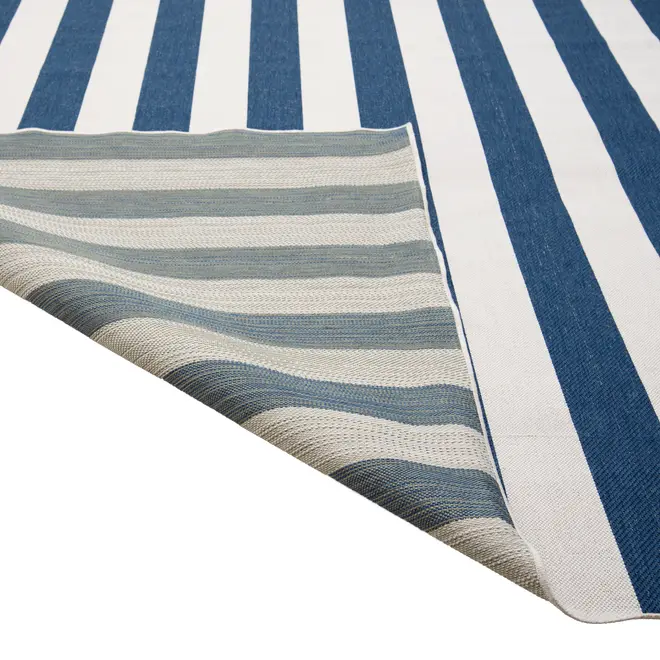 TAPETE 3 M X 4 M BLUESTRIPE - NATURAL/AZUL - Foto 3