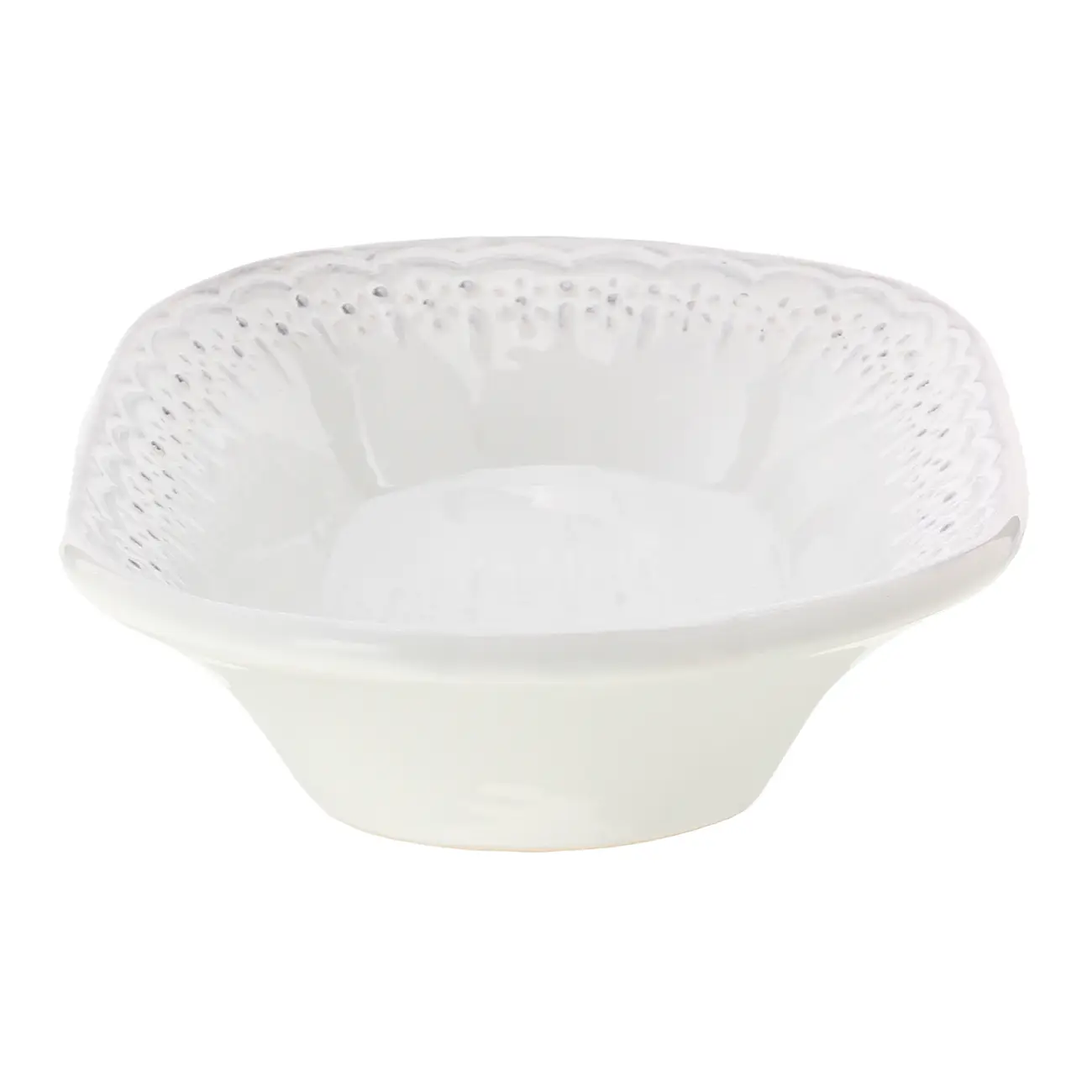 TIGELA OVAL 33 CM X 20 CM TRÉSOR - BRANCO - Foto 4