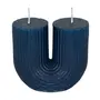 VELA 9 CM X 9 CM ARC LÍTHOS - GALAXY BLUE - Foto 1