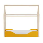 CAMA MONTESSORI JÚNIOR 78 CM PIN PLAY - BANANA/NATURAL WASHED - Foto 13