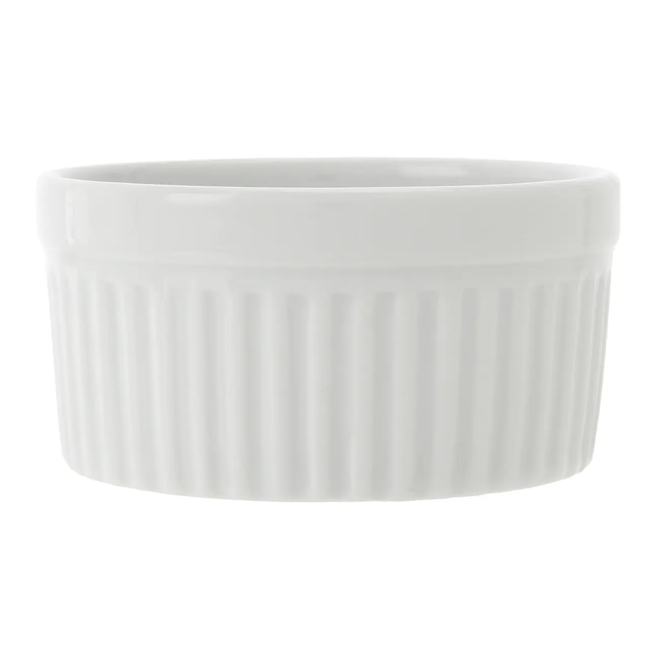 BAKE RAMEKIN RED. 10 CM - BRANCO - Foto 1