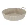 FÔRMA PARA FRITADEIRA REDONDA 21 CM EASY FRY - BEGE - Foto 4