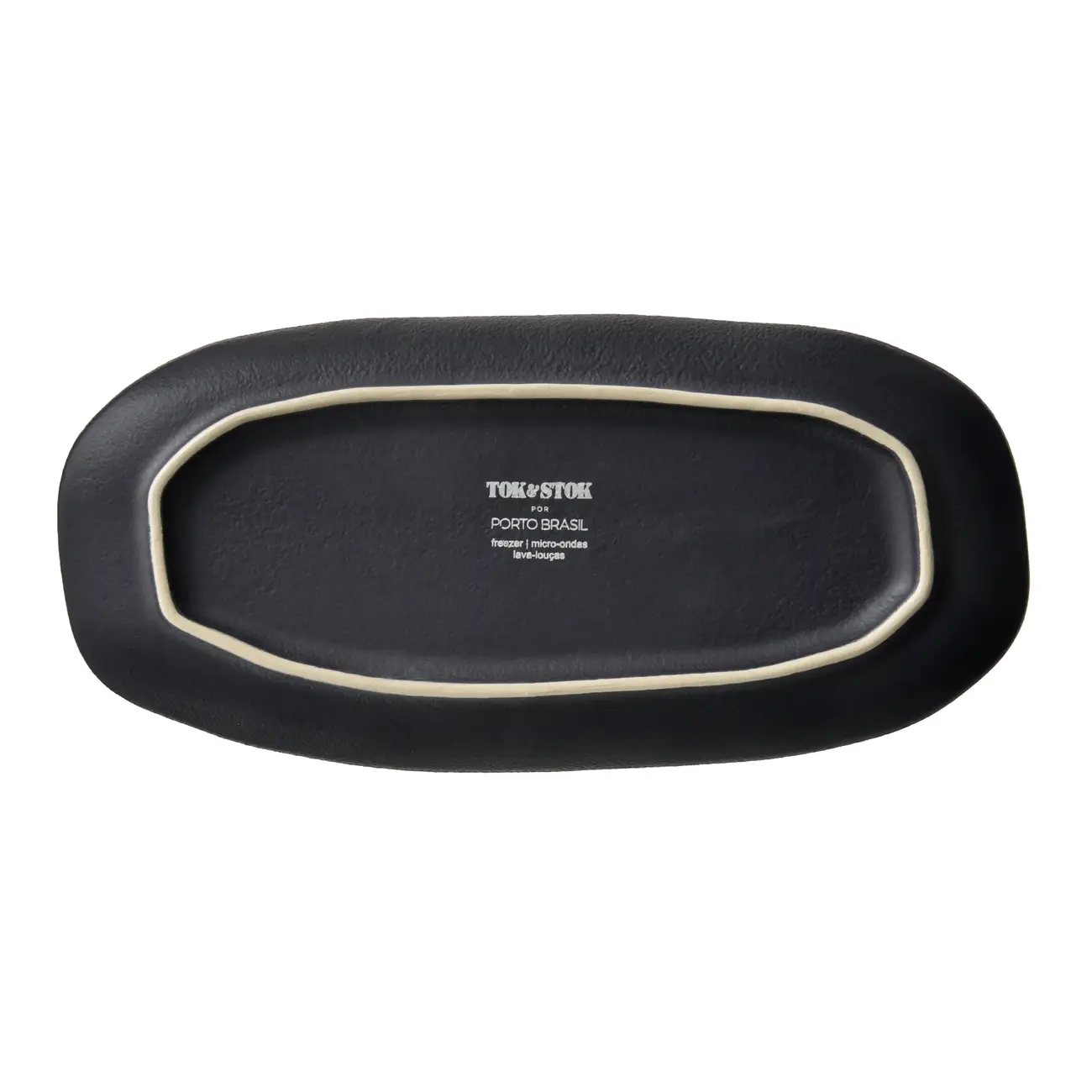 TRAVESSA 23 CM X 11 CM GEO - PRETO FOSCO - Foto 5