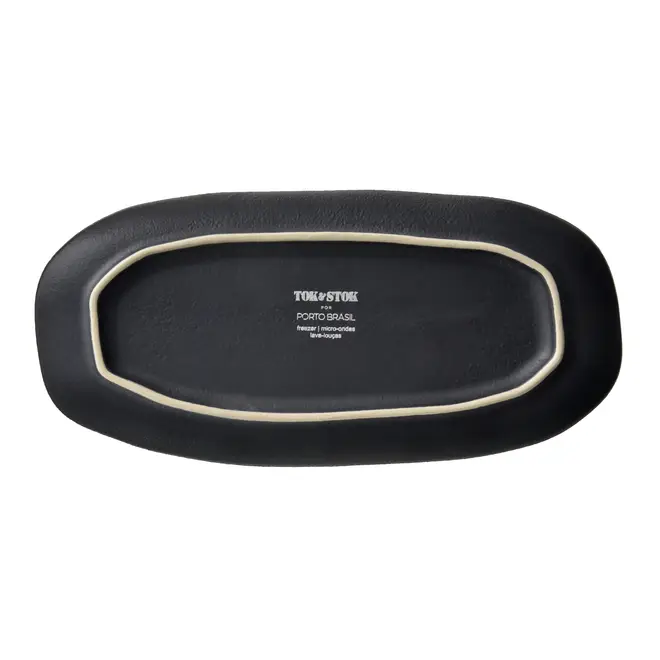TRAVESSA 23 CM X 11 CM GEO - PRETO FOSCO - Foto 5