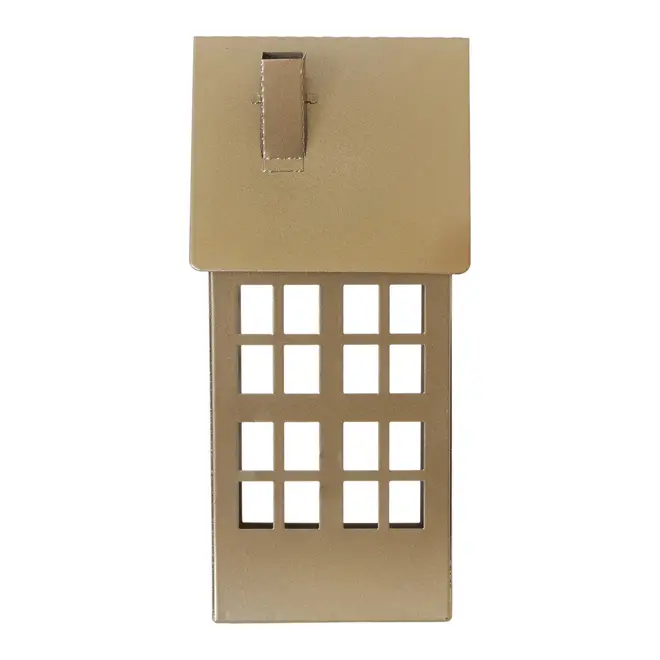 SUPORTE VELA CASA 22 CM FINE FESTIVITY - OURO - Foto 3