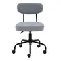 CADEIRA HOME OFFICE MIER - PRETO/CINZA - Foto 3