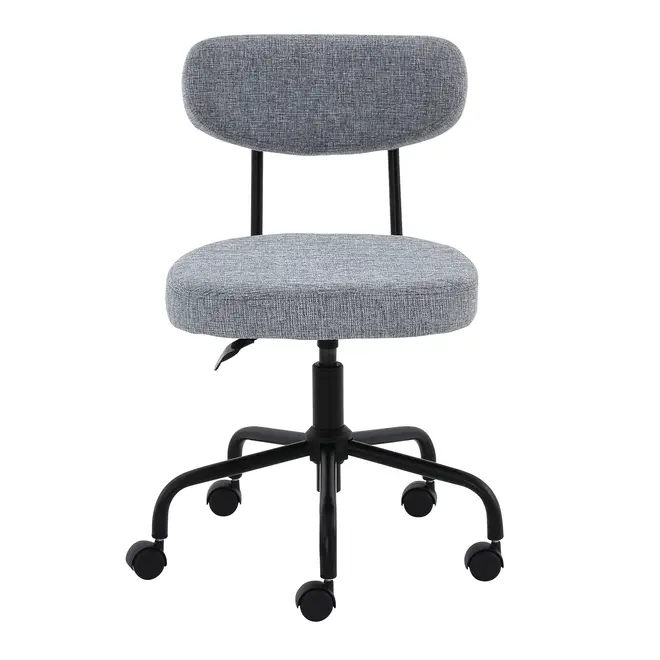 CADEIRA HOME OFFICE MIER - PRETO/CINZA - Foto 3