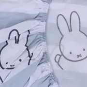 LENÇOL COM ELÁSTICO PARA BERÇO 1,30 M X 70 CM X 18 CM MIFFY LIST - FLANDRES/MULTICOR - Foto 3