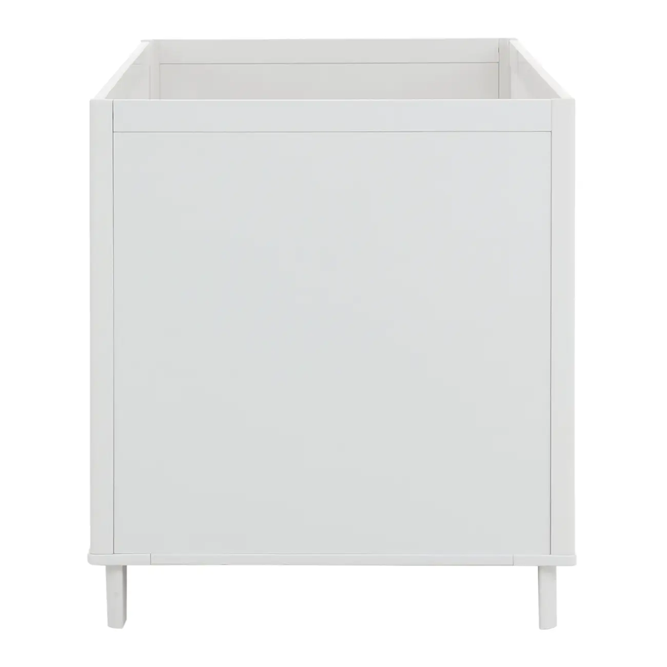 BERÇO 70 CM 2 EM 1 - BERÇO/MINICAMA MON DIEU - BRANCO - Foto 5