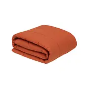 EDREDOM SOLTEIRO 1,60 M X 2,40 M VON CONCEPT - TERRACOTA - Foto 2
