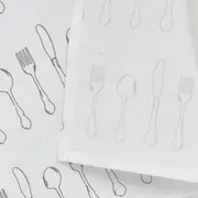PANO DE PRATO CONJUNTO COM PEÇAS 2 COZY - BRANCO/CINZA - Foto 11