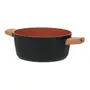JOGO DE PANELAS INDUÇÃO COM 4 PEÇAS NORMA - PRETO/TERRACOTA - Foto 3