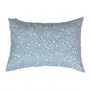 FRONHA 50 CM X 70 CM DELICADÊ CADÊ CONDÃO - BLEU CENDRÉ/OFF WHITE - Foto 1