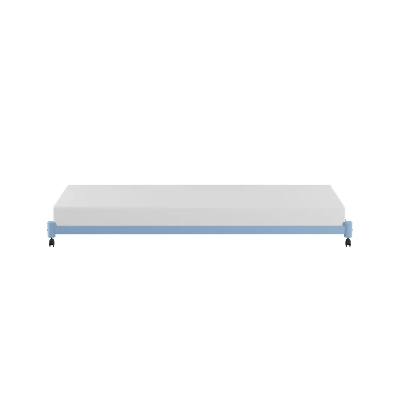 CAMA DE SOLTEIRO INFERIOR 78 CM FLAT - AZUL CLARO - Foto 23