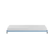 CAMA DE SOLTEIRO INFERIOR 78 CM FLAT - AZUL CLARO - Foto 23