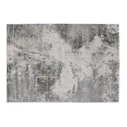 TAPETE 2 M X 2,50 M CETUS - CINZA/PRETO - Foto 1
