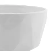 TIGELA ALTA 22 CM FRACTAL - BRANCO - Foto 2