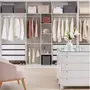 ESTRUTURA DE GUARDA-ROUPA DE CASAL 3 PORTAS FRIZ - BRANCO - Foto 7