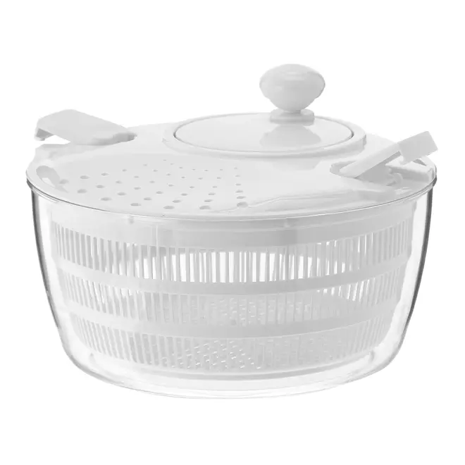 SECADOR DE SALADA 25 CM FAY - INCOLOR/BRANCO - Foto 3