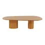 MESA DE CENTRO 1,34 M X 66 CM ORGANIC - FREIJÓ/FREIJÓ - Foto 1