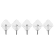 GANCHO PARA UTENSÍLIOS COM 5 VIVA UTILE - BRANCO/ZINCO - Foto 2