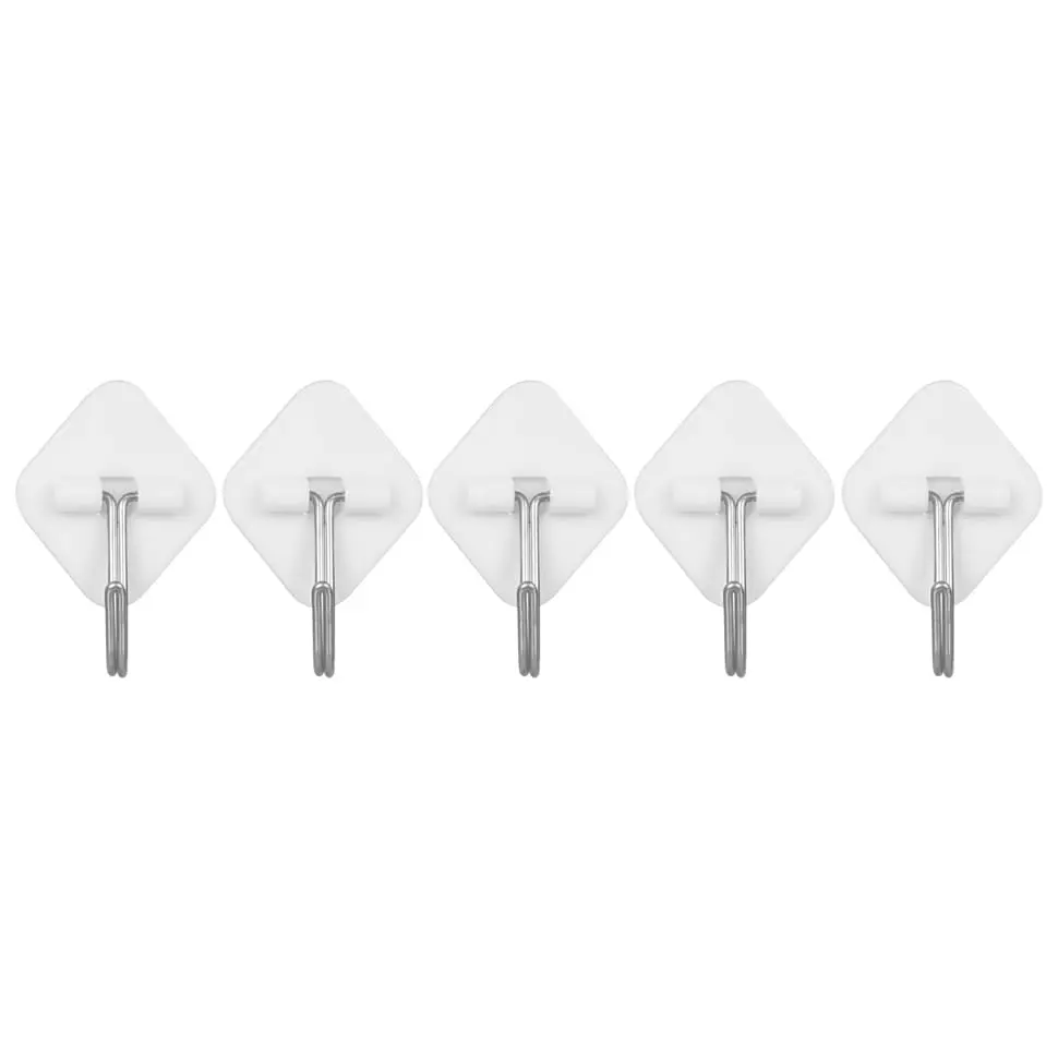 GANCHO PARA UTENSÍLIOS COM 5 VIVA UTILE - BRANCO/ZINCO - Foto 2