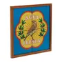 QUADRO 33 CM X 33 CM MEMÓRIA INTERIOR ÁGUA FRESCA - NOZES/AZUL HISTÓRICO - Foto 2